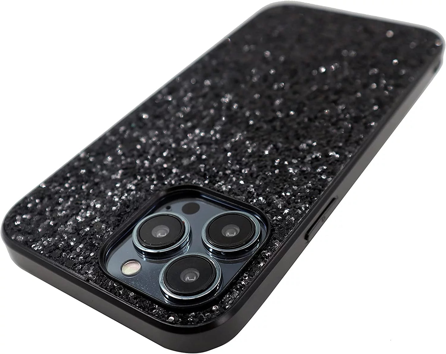 Compatible with Iphone Case,Crystal Diamond Glitter Bling Sparkly Soft Shockproof Cover for Women Girls Phone Case (Red,Iphone 12 Pro)